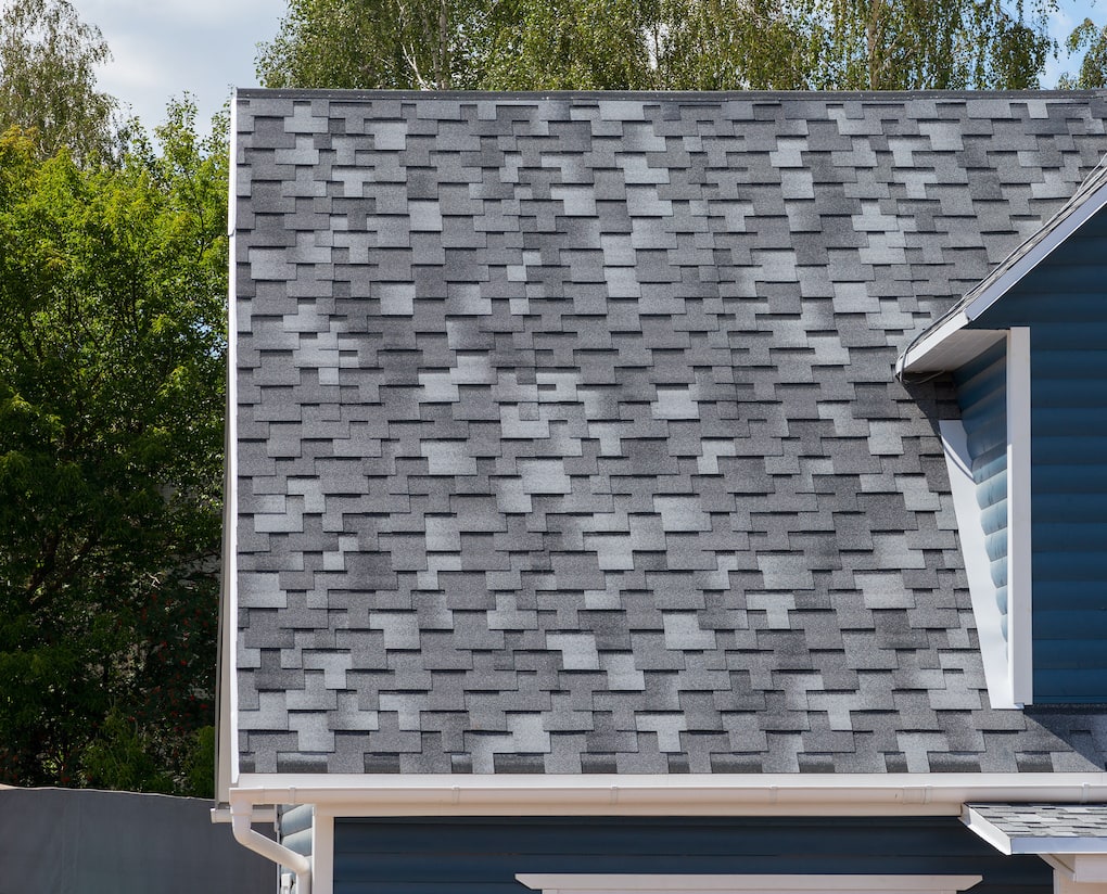 Impact-resistant shingles on storm-safe roof in Katy, Texas