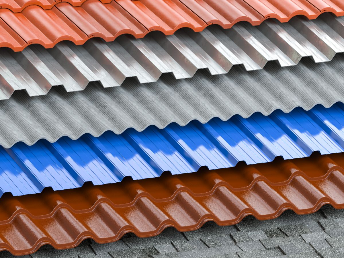  Corrugated metal roofing installed on a commercial building in Katy TX