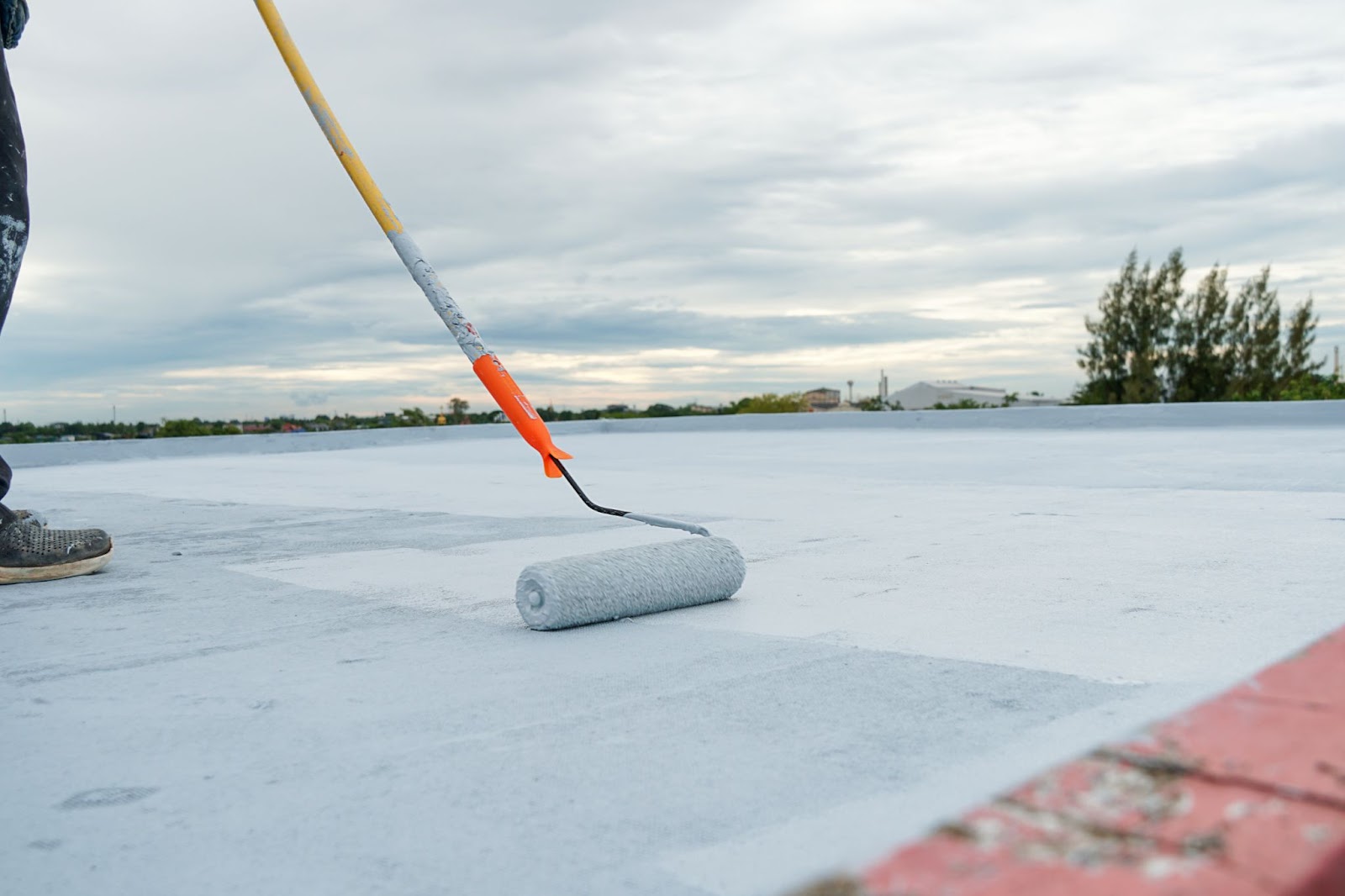 acrylic roof coating services in Katy Texas