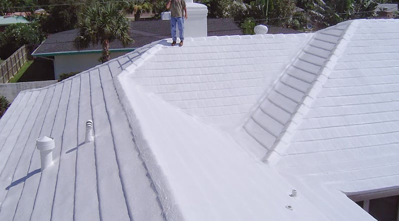 silicone roof coating Katy Texas