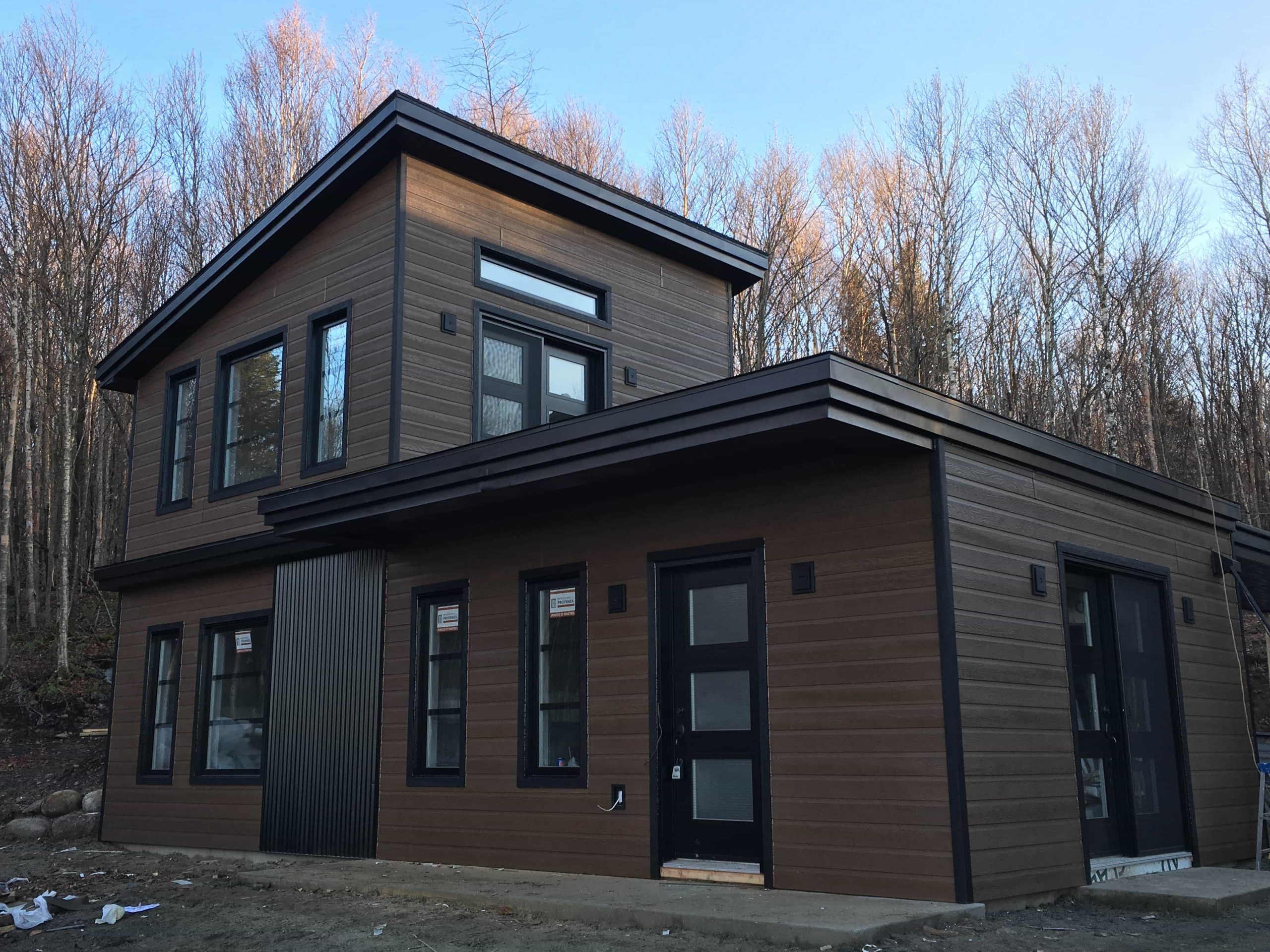 Engineered wood siding installation project in Katy, Texas