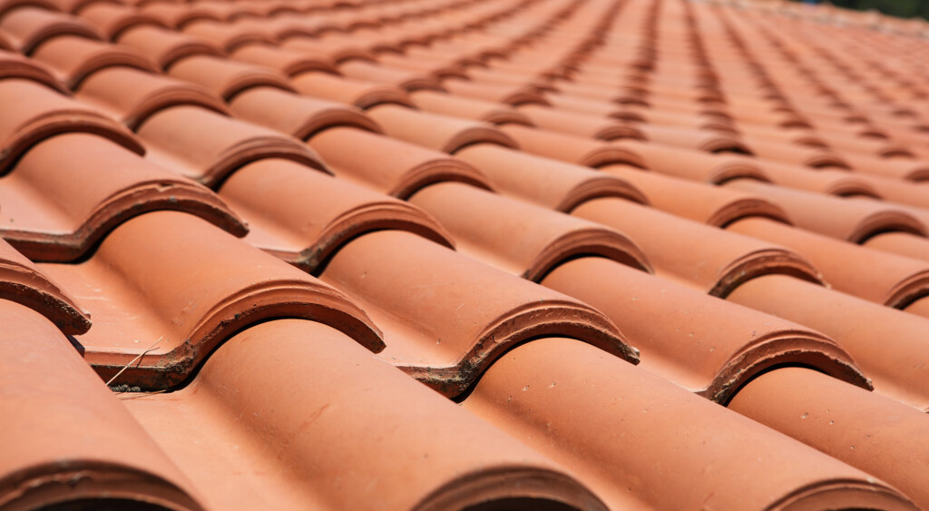  Traditional clay tile roof installed on a home in Katy TX