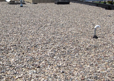 Ballasted TPO Roofing for commercial flat roofs in Katy TX