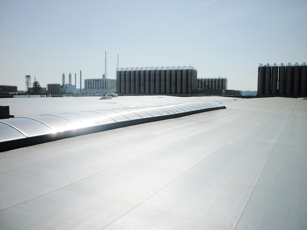Fully Adhered TPO Roofing System in Katy Texas