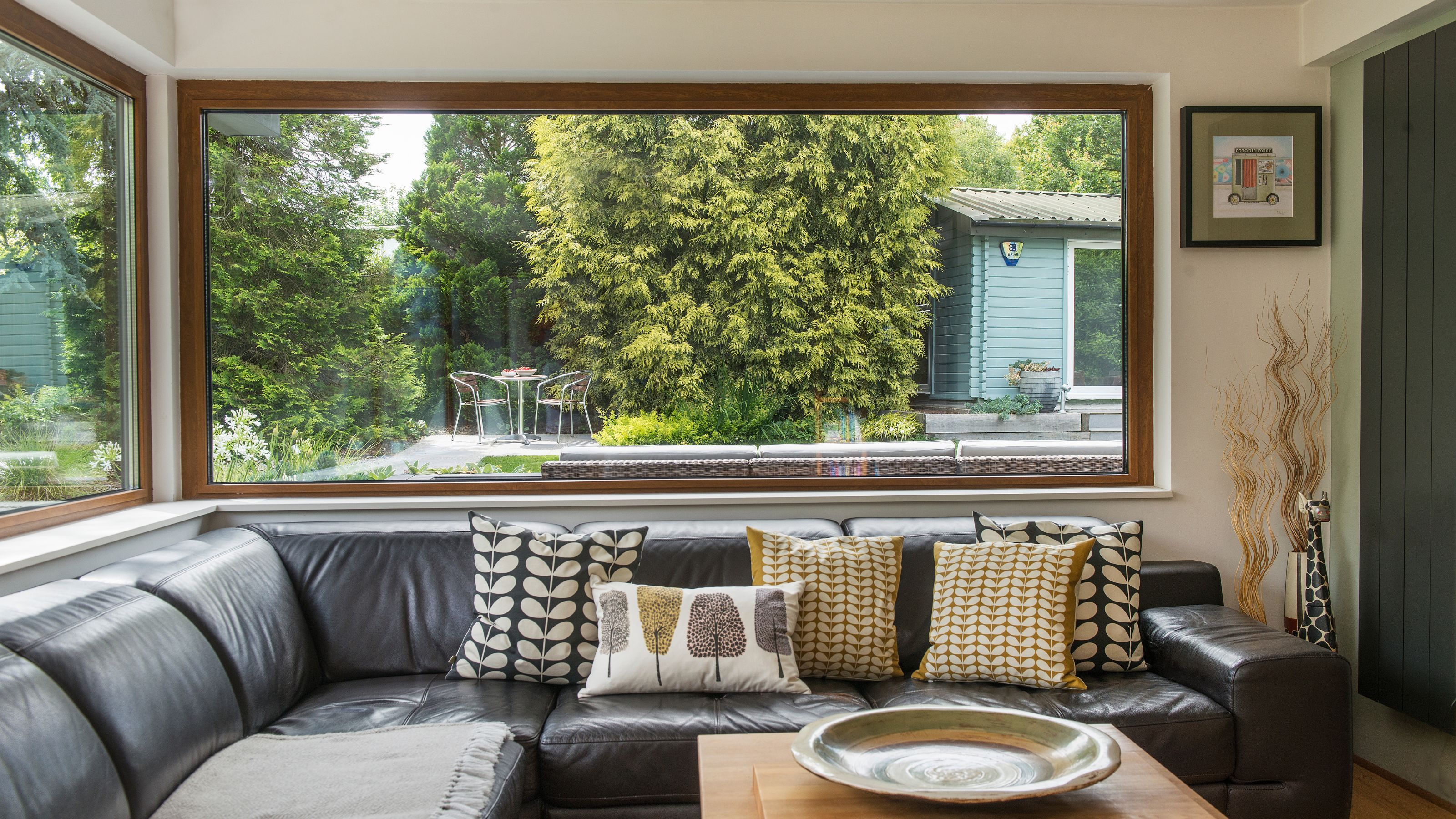 Energy-efficient picture window replacement in Katy Texas